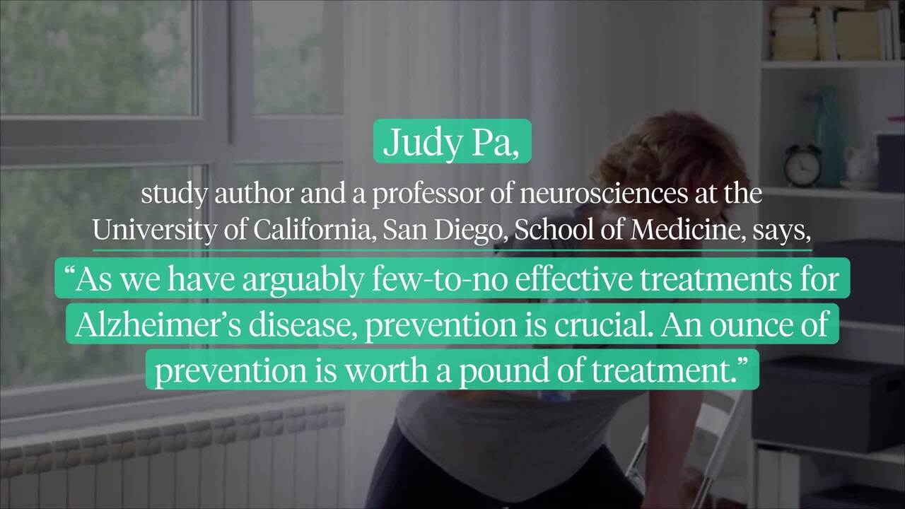 Small amounts of exercise increases brain speed of women, study finds