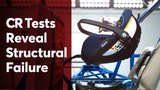 Infant Seats Suffer Structural Damage in CR Crash Test