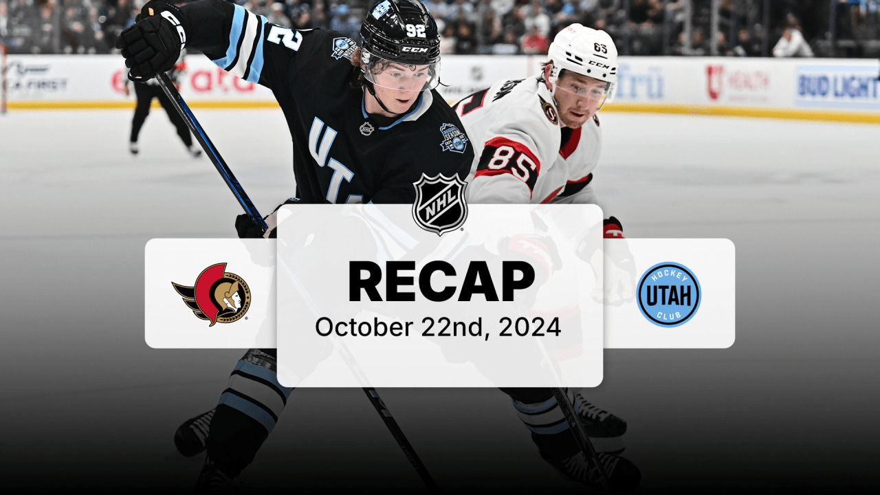 OTT at UTA | Recap | NHL.com
