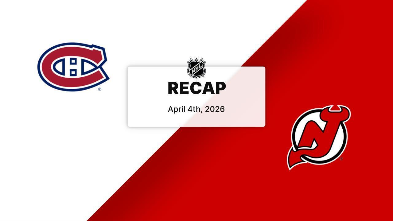 New Jersey Devils vs Montreal Canadiens image 5