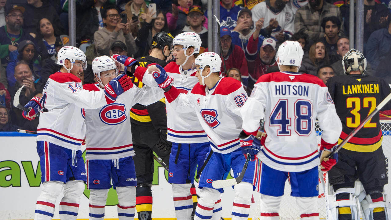 Demidov has 1st 3-point game in NHL, Canadiens rally past Canucks | NHL.com