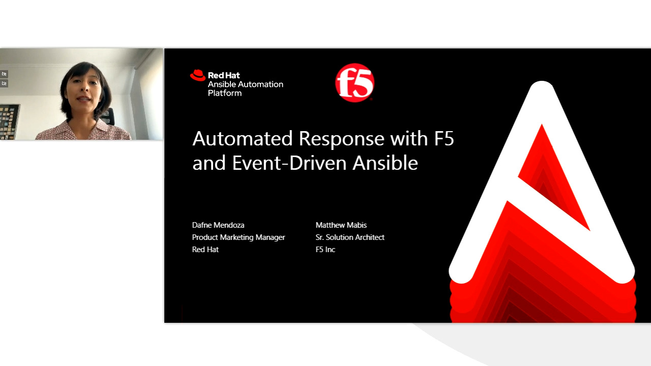 Automated Response with F5 and Event-Driven Ansible
