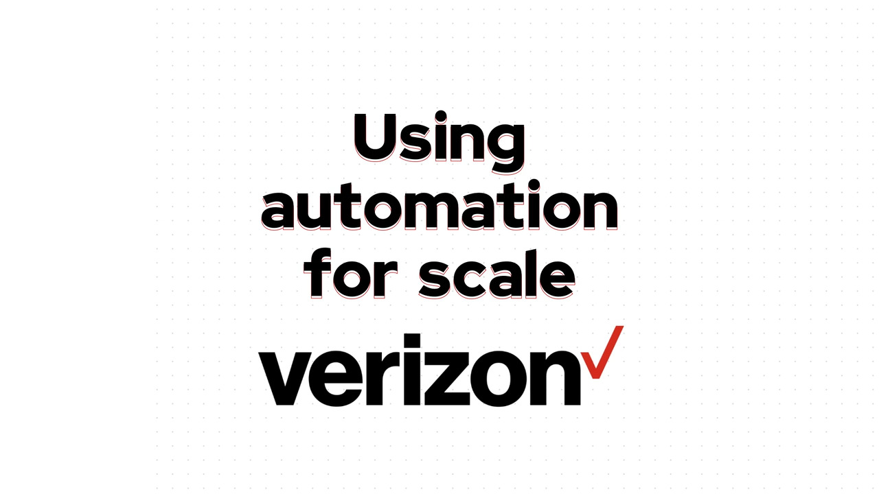 Success story: Verizon