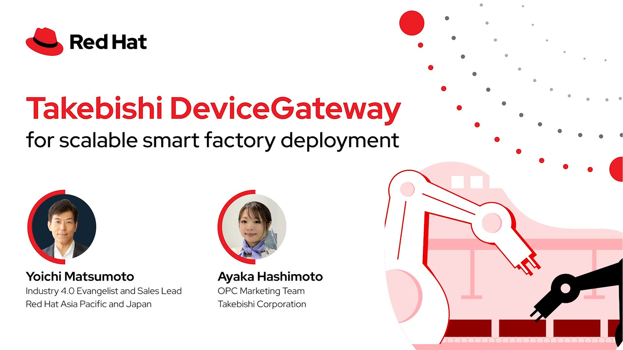 Takebishi DeviceGateway for Scalable Smart Factory Deployment
