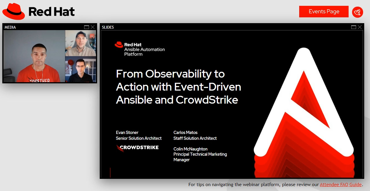 From observability to action with Event-Driven Ansible and CrowdStrike