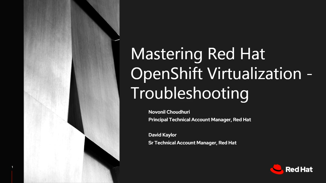 Mastering OpenShift Virtualization: Troubleshooting and Support
