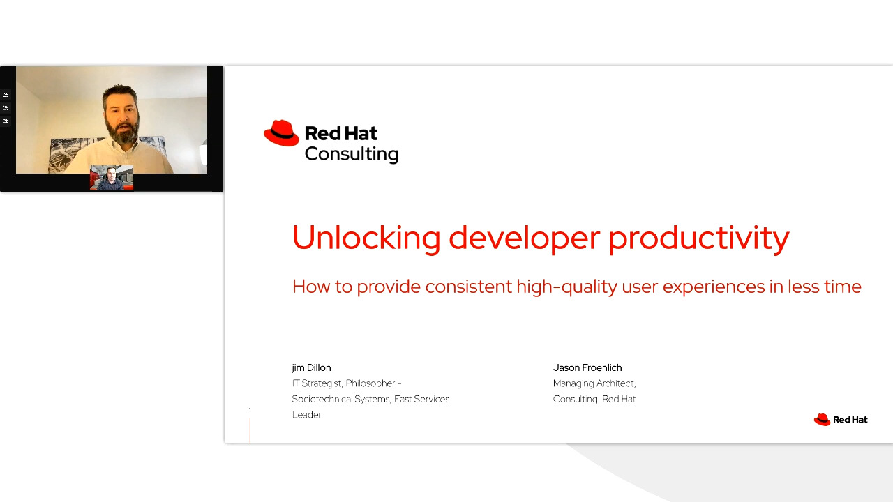 Unlocking developer productivity: How to provide consistent high-quality user experiences in less time