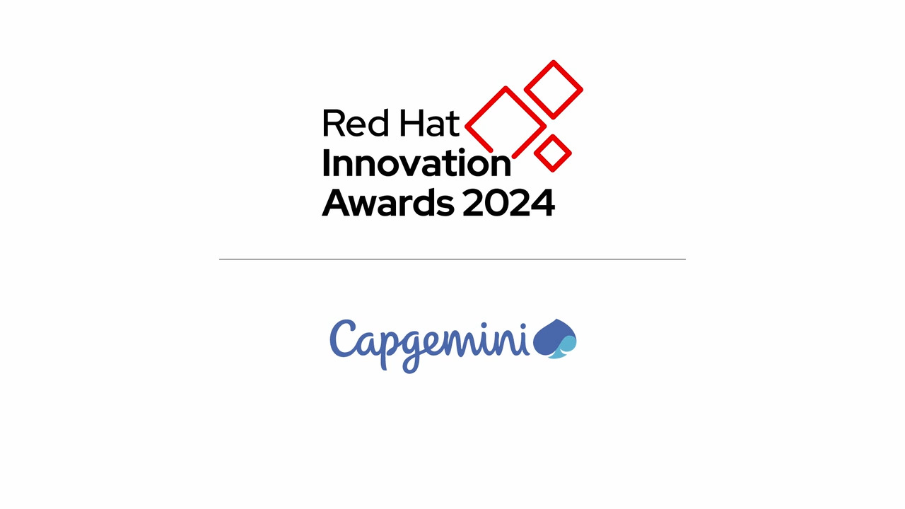 German government simplifies digital services with Capgemini and Red Hat: 2024 Innovation Award Winner