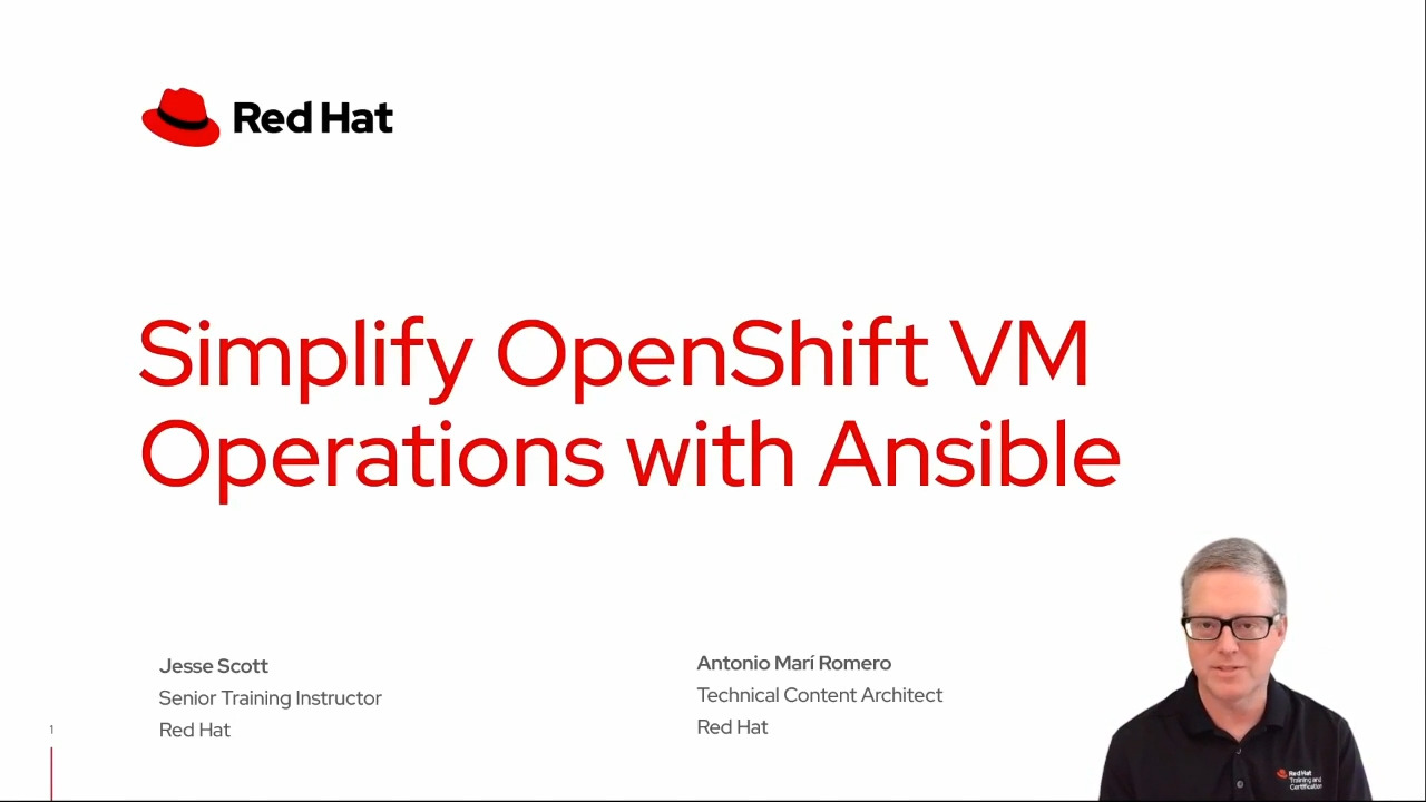 Simplify OpenShift VM Operations with Ansible